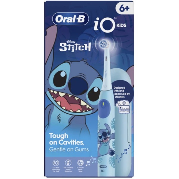 Фото - Зубная щетка электрическая Oral-B iO Kids «Disney Стич» (8700216932479)