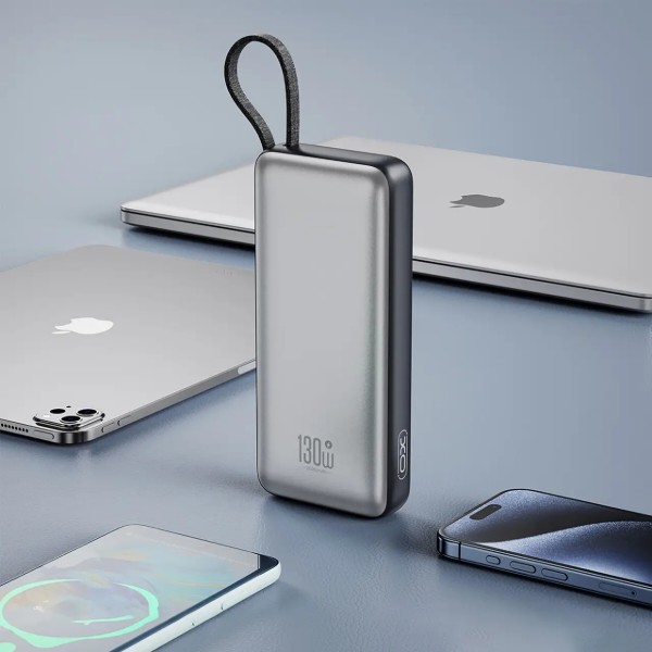 Фото - Батарея мобільна XO PR268.grey 20000mAh