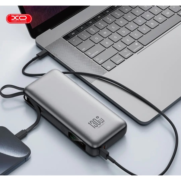 Фото - Батарея мобільна XO PR268.grey 20000mAh