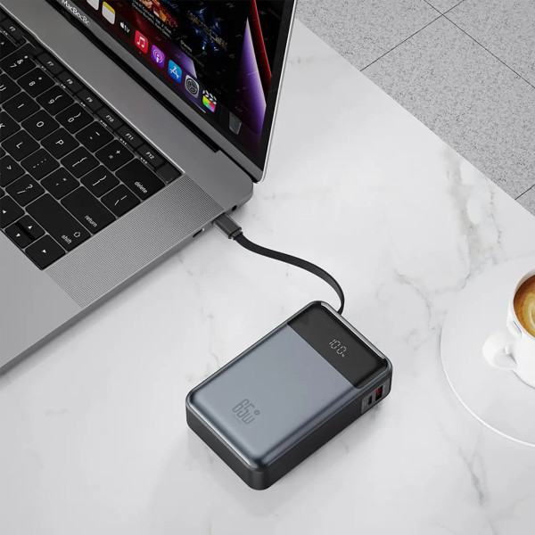 Фото - Батарея мобільна XO PR267.gray 20000mAh