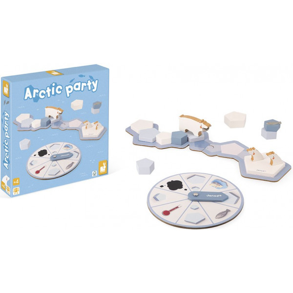 Фото - Настольная игра (3-4 года) Janod Арктическая вечеринка (J02469)