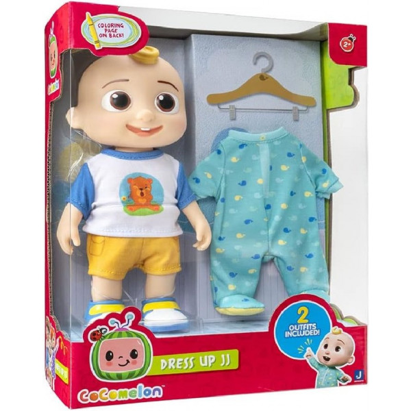 Фото - Кукла CoComelon Large Doll Одень Джей Джея с аксессуарами (CMW0360)