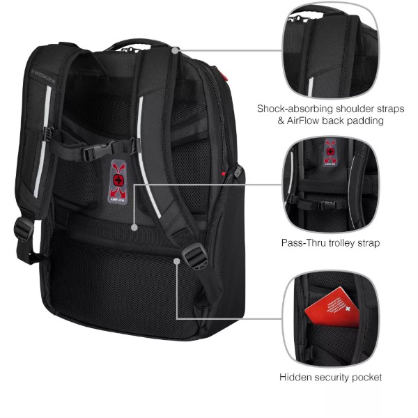 Фото - Рюкзак для ноутбуку Wenger New Icons Meteor 17" (653188)