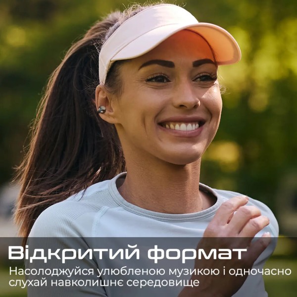 Фото - Навушники вкладиші бездротові TWS HiFuture flexclip.champagne