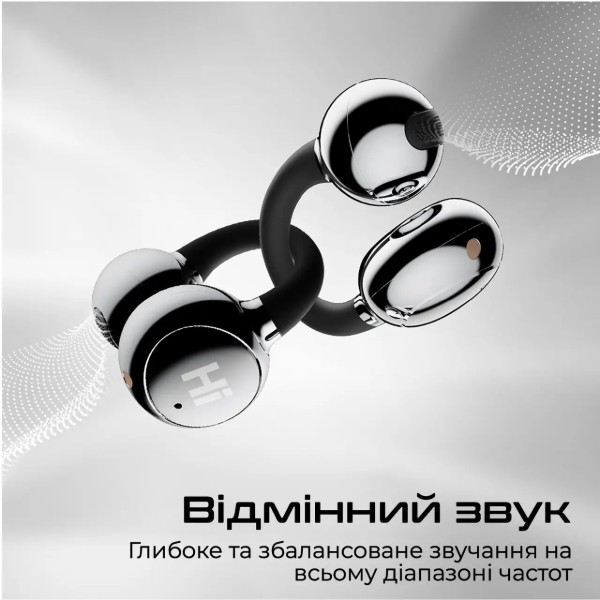 Фото - Навушники вкладиші бездротові TWS HiFuture flexclip.champagne