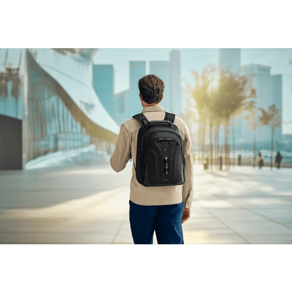 Фото - Рюкзак для ноутбуку Wenger Legacy 16" Black Series (653629)