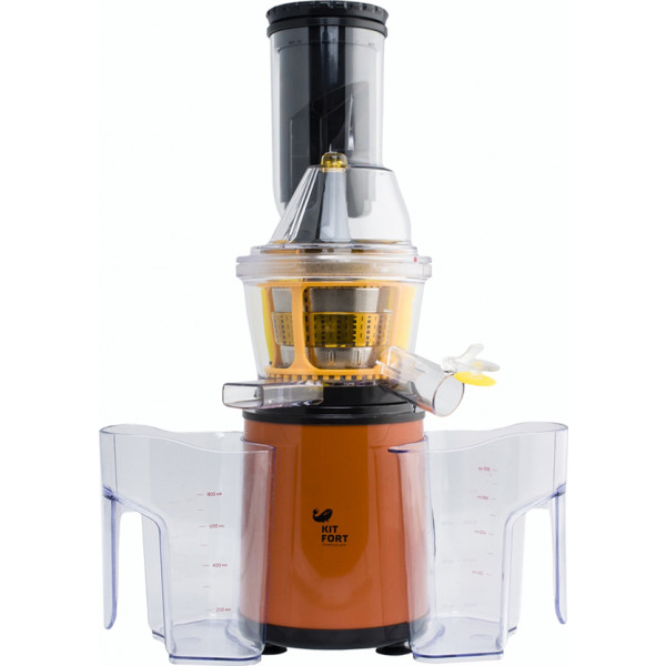 Фото - Соковыжималка шнековая Kitfort KT-1102-1 Orange