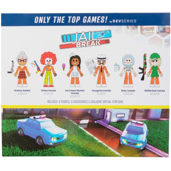 Фото - Набор игровых фигурок DevSeries Multipack Jailbreak: Hiding in Plain Sight (CRS0059)