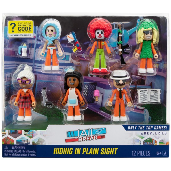 Фото - Набор игровых фигурок DevSeries Multipack Jailbreak: Hiding in Plain Sight (CRS0059)