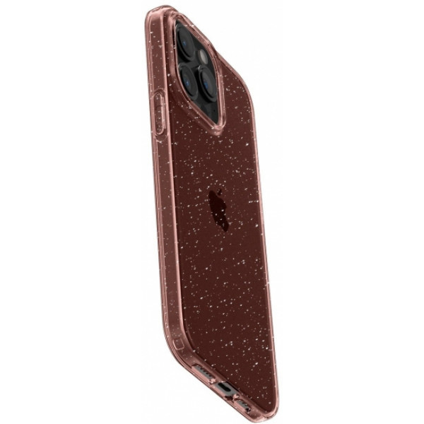 Фото - Чохол для смартфону Spigen for Apple iPhone 15 Pro Liquid Crystal Glitter, Rose Quartz (ACS06702)