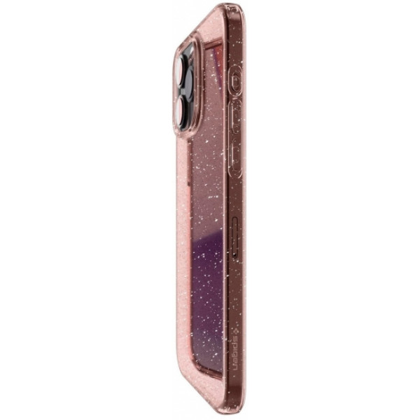 Фото - Чохол для смартфону Spigen for Apple iPhone 15 Pro Liquid Crystal Glitter, Rose Quartz (ACS06702)
