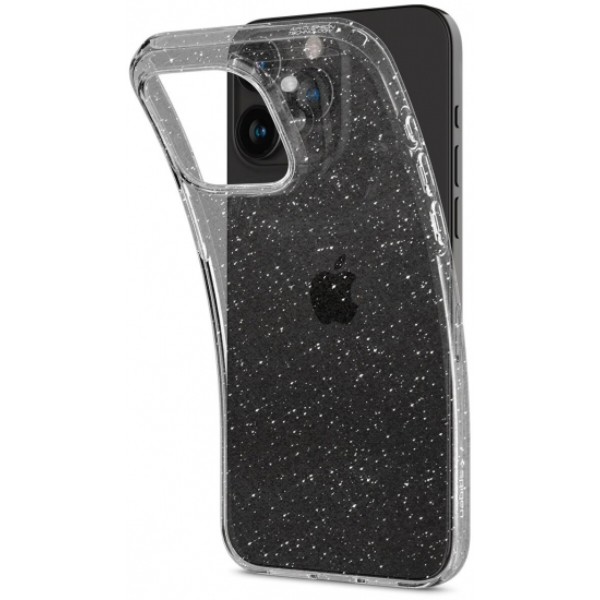 Фото - Чохол для смартфону Spigen for Apple iPhone 15 Pro Liquid Crystal Glitter, Crystal Quartz (ACS06701)