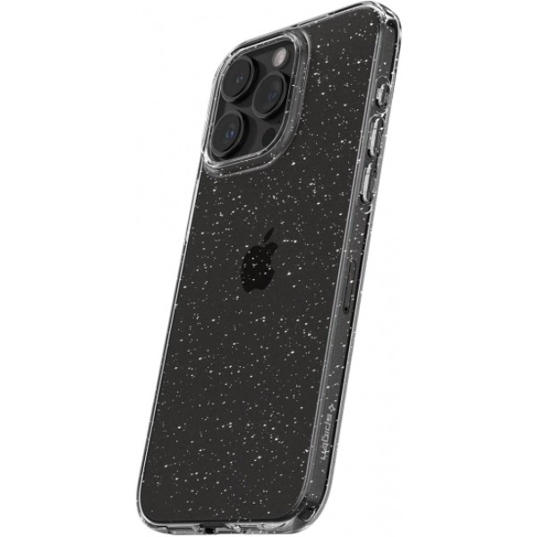 Фото - Чохол для смартфону Spigen for Apple iPhone 15 Pro Liquid Crystal Glitter, Crystal Quartz (ACS06701)