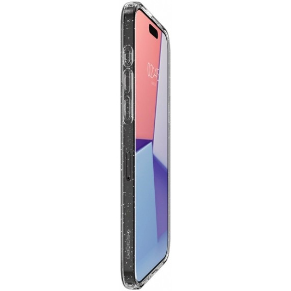 Фото - Чохол для смартфону Spigen for Apple iPhone 15 Pro Liquid Crystal Glitter, Crystal Quartz (ACS06701)