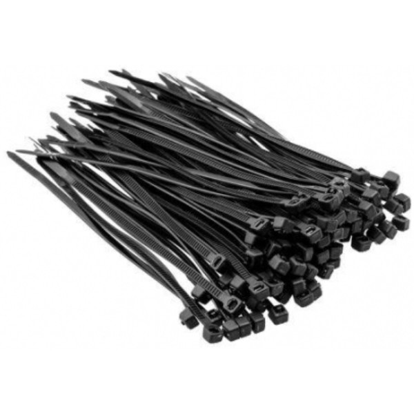Фото - Набор хомутов Top Tools 2.5x100мм 100 шт. Black (44E956)