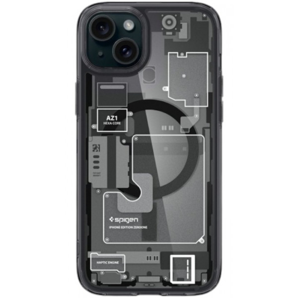Фото - Чохол для смартфону Spigen for Apple iPhone 15 Ultra Hybrid MagFit, Zero One (ACS06806)