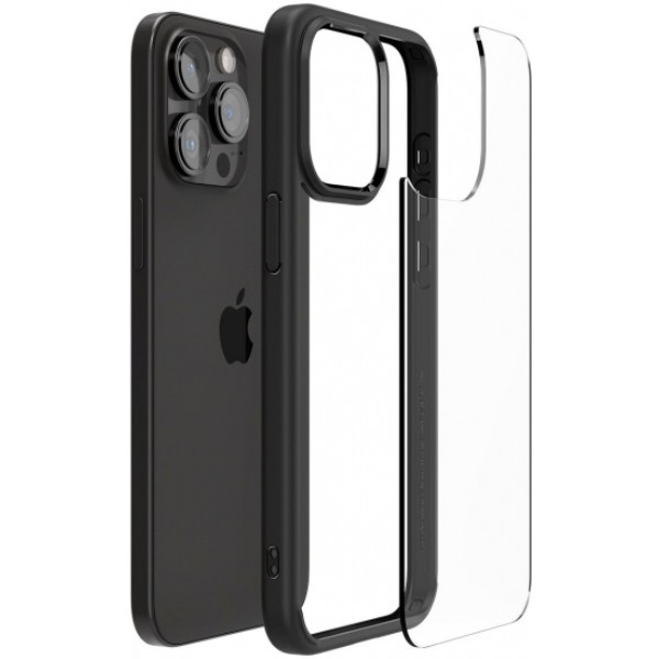 Фото - Чехол для смартфона Spigen for Apple iPhone 15 Pro Ultra Hybrid, Matte Black (ACS06713)