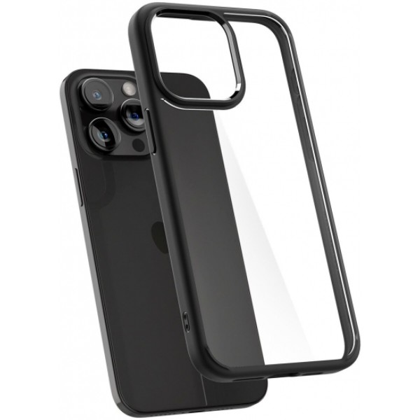 Фото - Чехол для смартфона Spigen for Apple iPhone 15 Pro Ultra Hybrid, Matte Black (ACS06713)