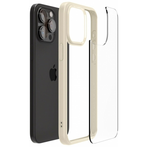 Фото - Чехол для смартфона Spigen for Apple iPhone 15 Pro Ultra Hybrid, Mute Beige (ACS06712)