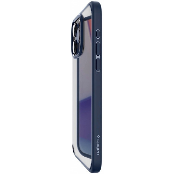 Фото - Чохол для смартфону Spigen for Apple iPhone 15 Pro Ultra Hybrid, Navy Blue (ACS06711)