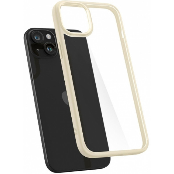 Фото - Чохол для смартфону Spigen for Apple iPhone 15 Ultra Hybrid, Mute Beige (ACS06800)