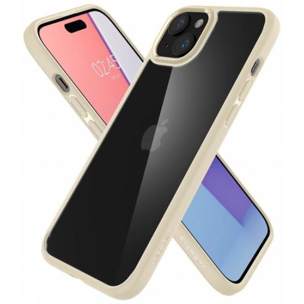 Фото - Чохол для смартфону Spigen for Apple iPhone 15 Ultra Hybrid, Mute Beige (ACS06800)