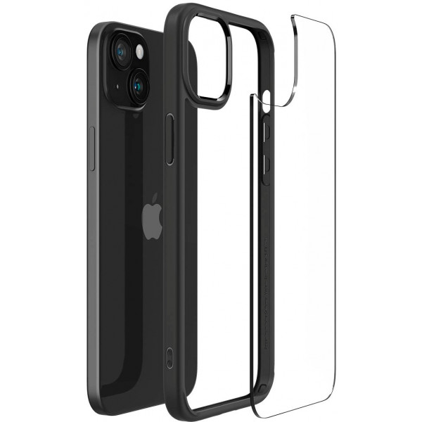 Фото - Чохол для смартфону Spigen for Apple iPhone 15 Ultra Hybrid, Matte Black (ACS06799)