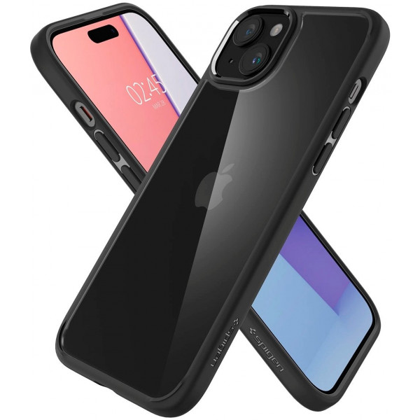 Фото - Чохол для смартфону Spigen for Apple iPhone 15 Ultra Hybrid, Matte Black (ACS06799)