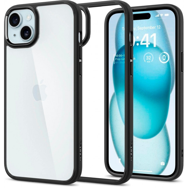 Фото - Чохол для смартфону Spigen for Apple iPhone 15 Ultra Hybrid, Matte Black (ACS06799)