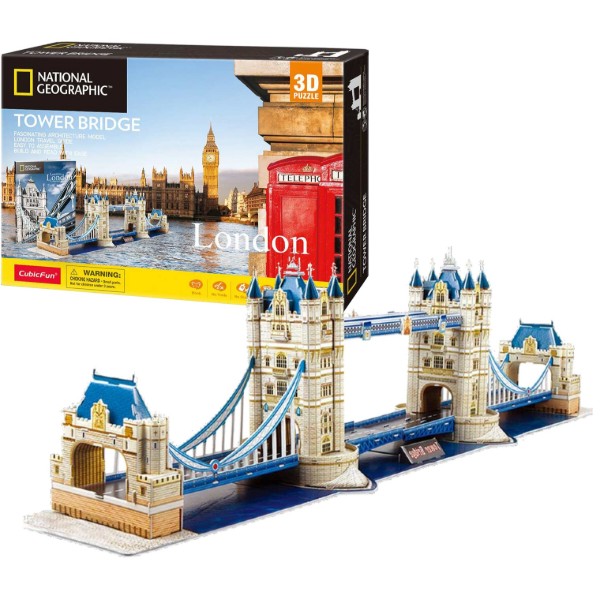 Фото - 3D пазлы Cubic Fun National Geographic "Тауэрский мост" (DS0978h)