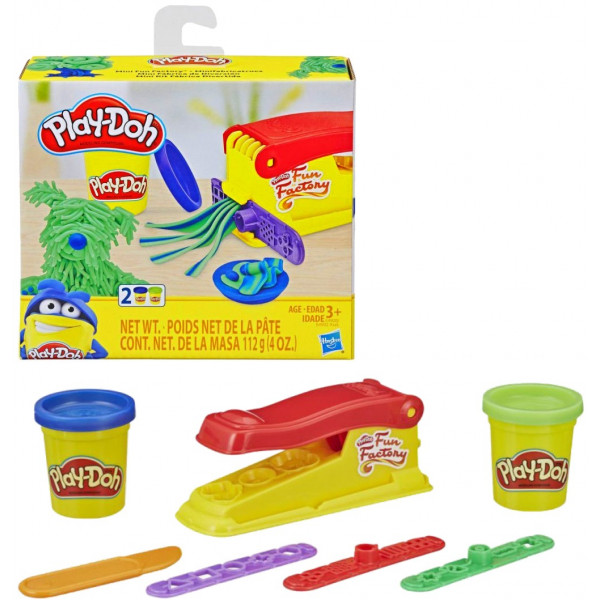 Фото - Набори для ліплення Play Doh Hasbro Play-Doh Mini Улюблені набори в мініатюрі "Весела фабрика" (E4902_E4920)