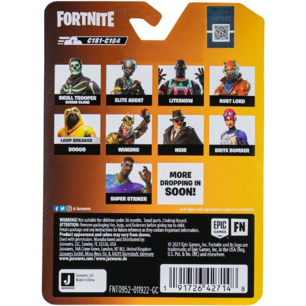 Фото - Коллекционная фигурка Fortnite Micro Legendary Series Mission Specialist (FNT0952)