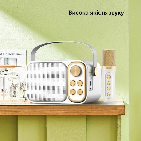 Фото - Портативная акустика INSPIRE YS-105 White караоке