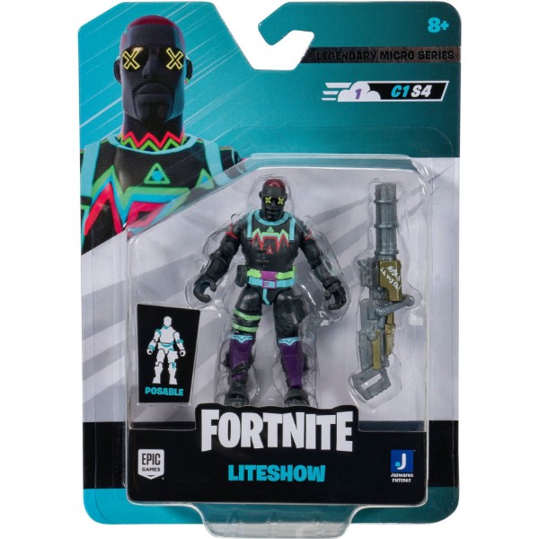 Фото - Коллекционная фигурка Fortnite Micro Legendary Series Liteshow (FNT0965)