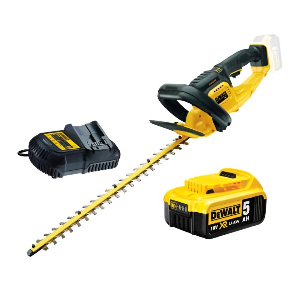 Фото - Кущоріз акумуляторний DeWALT 18 В, 5 Аг (DCM563P1)