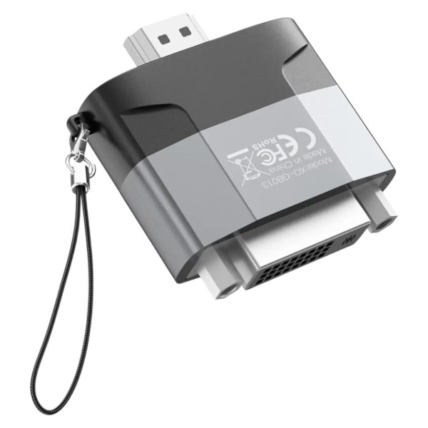 Фото - Переходник DVI - HDMI XO HDMI-DVI (GB013-HDMIDVI.tranish)