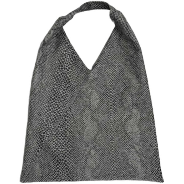 Фото - Шопер ART KNIT Python бірюзова 50x60 см (037852)