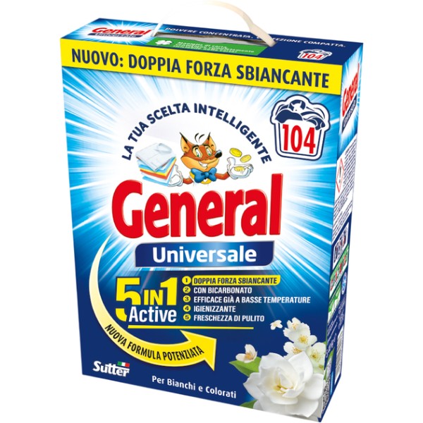 Фото - Стиральный порошок General Универсальный 4 кг (8001990041419)