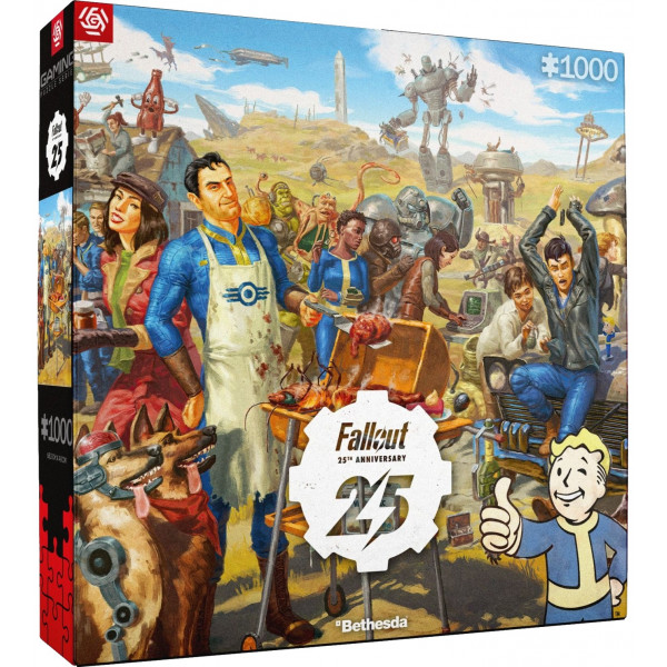 Фото - Пазли (8 +) Good Loot Fallout 25th Anniversary Puzzles 1000 шт. (5908305242918)