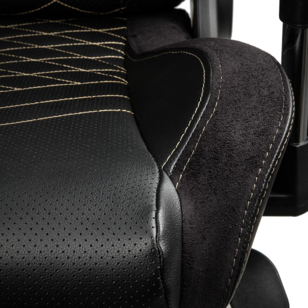 Фото - Крісло для геймерів Noblechairs EPIC Black/Gold (NBL-PU-GOL-002)