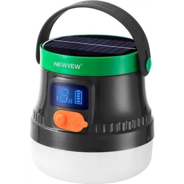 Фото - Ліхтар акумуляторний NEWVEW 50W Solar Panel 2600mAh Green (NWVW-NV-E936-GN)