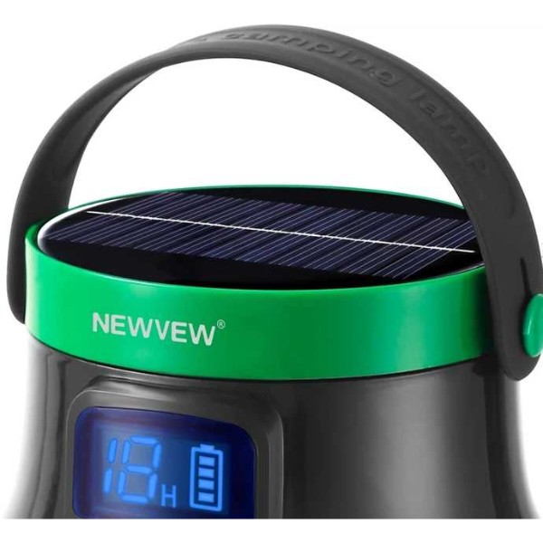 Фото - Ліхтар акумуляторний NEWVEW 50W Solar Panel 2600mAh Green (NWVW-NV-E936-GN)