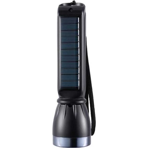 Фото - Ліхтар акумуляторний NEWVEW Solar Panel 500mAh Black (NWVW-NV-C1013-BK)
