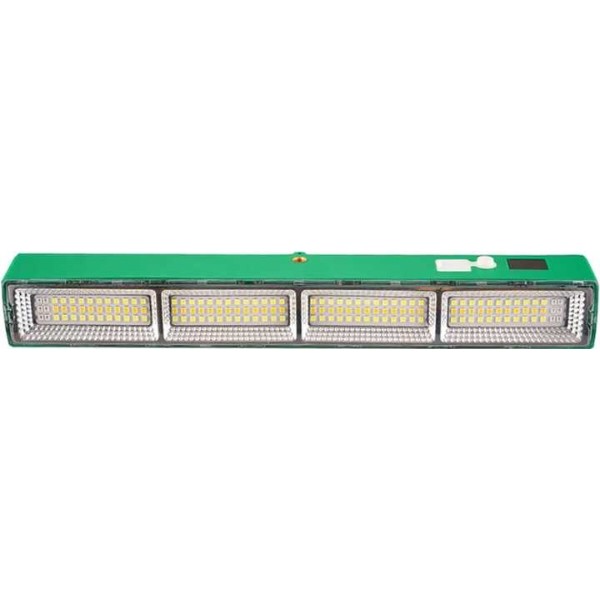 Фото - Фонарь аккумуляторный NEWVEW Solar Panel 4000mAh Green (NWVW-NV-E967T-GN)