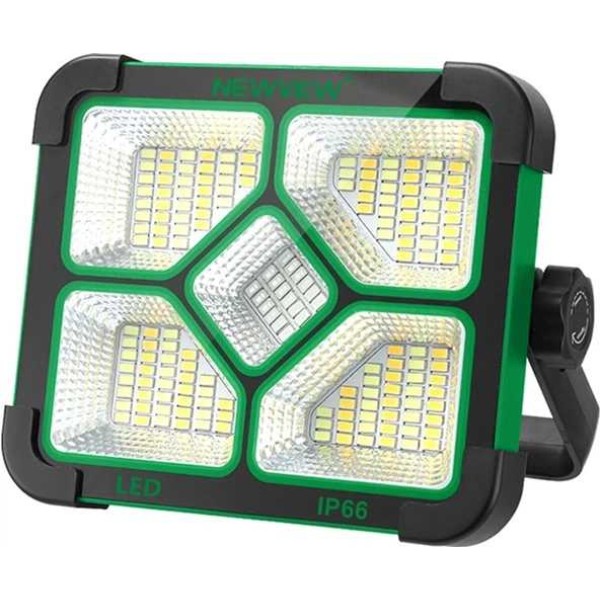 Фото - Ліхтар акумуляторний NEWVEW 200W Solar Panel 3600mAh Green (NWVW-NV-S1-GN)