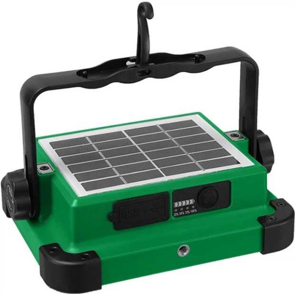 Фото - Ліхтар акумуляторний NEWVEW 200W Solar Panel 3600mAh Green (NWVW-NV-S1-GN)