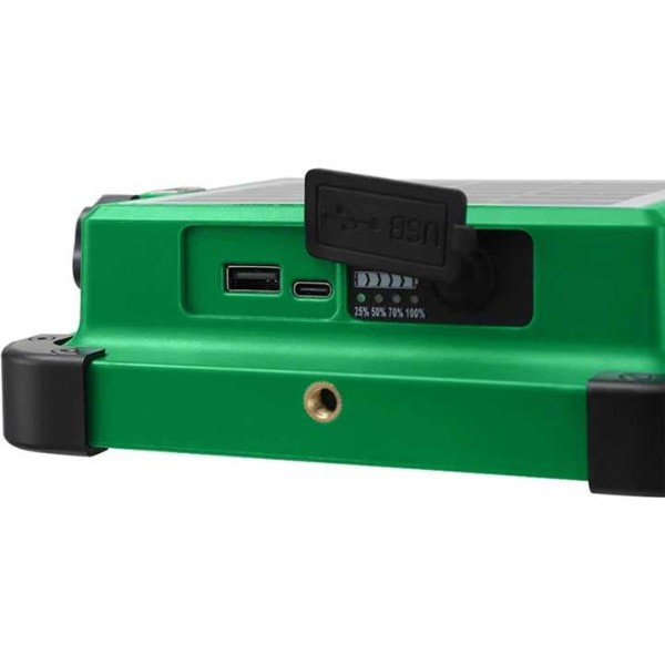 Фото - Ліхтар акумуляторний NEWVEW 200W Solar Panel 3600mAh Green (NWVW-NV-S1-GN)