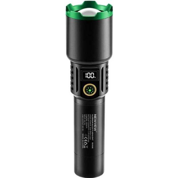 Фото - Фонарь аккумуляторный NEWVEW 6000mAh Black (NWVW-NV-K40-BK)