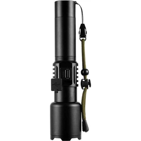 Фото - Фонарь аккумуляторный NEWVEW 6000mAh Black (NWVW-NV-K40-BK)