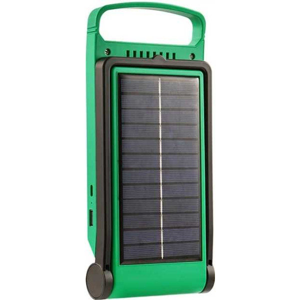 Фото - Фонарь аккумуляторный NEWVEW Solar Panel 4000mAh Green (NWVW-NV-Y09-A-GN)